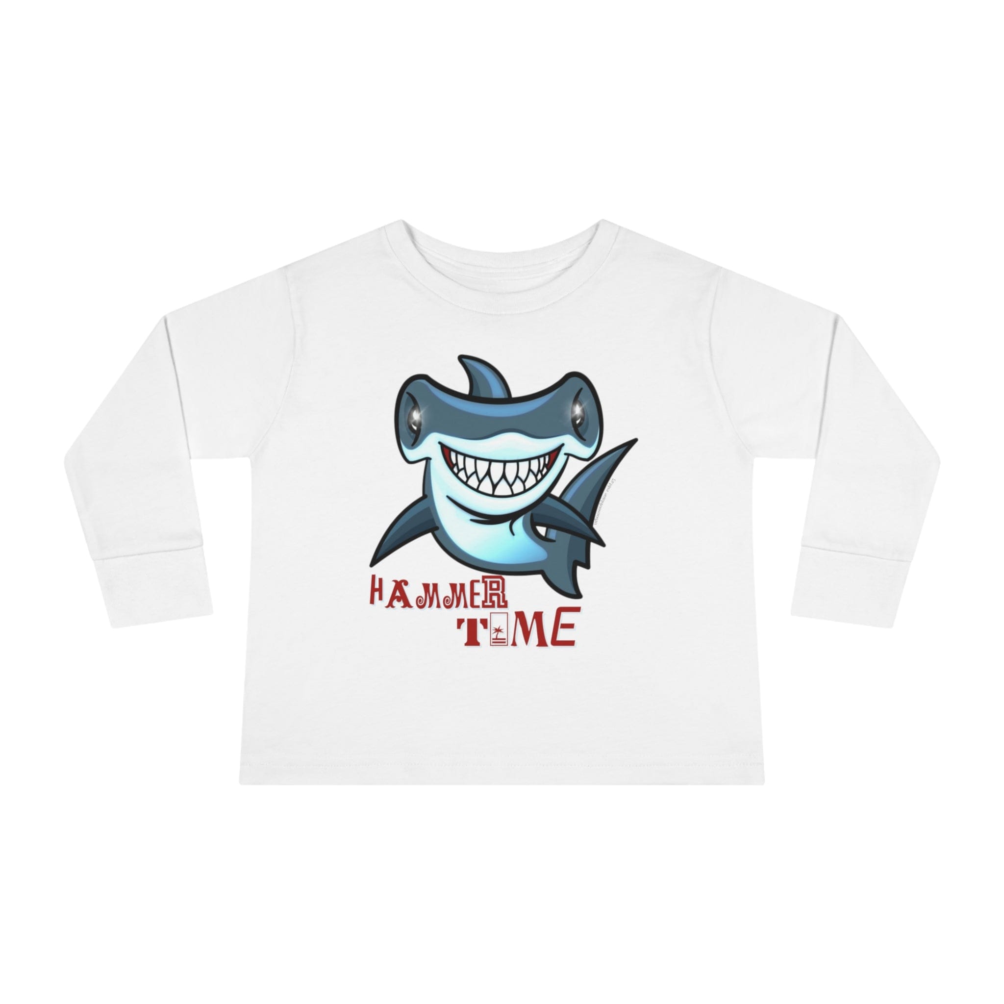 Urban SoulShine & co Toddler Long Sleeve Hammer Time Shark Long Sleeve Tee (Toddler)