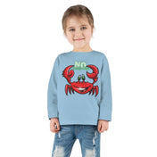 Urban SoulShine & co Toddler Long Sleeve NO Crabby Days Long Sleeve Tee (Toddler)