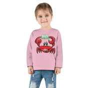 Urban SoulShine & co Toddler Long Sleeve NO Crabby Days Long Sleeve Tee (Toddler)