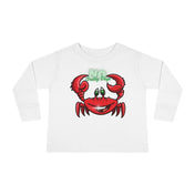 Urban SoulShine & co Toddler Long Sleeve NO Crabby Days Long Sleeve Tee (Toddler)