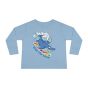 Urban SoulShine & co Toddler Long Sleeve Ride The Wave Shark Long Sleeve Tee (Toddler)