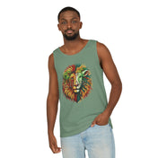 Urban SoulShine & co Unisex Tank Top Light Green / S / Round ONE LOVE: The Lion & the Lamb Eco-Friendly Tank (Unisex)