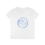 Urban SoulShine & co V-neck Heart Connection Horse Ladies' V-Neck Tee