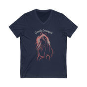 Urban SoulShine & co V-neck S / Navy Gentle Strength Horse V-Neck (upper print)