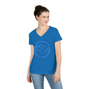 Urban SoulShine & co V-neck S / Royal Heart Connection Horse Ladies' V-Neck Tee