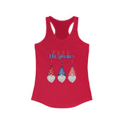 Urban SoulShine & co Women's Racerback Tank Top S / Solid Red FREE the GNOMES Banner Woman's Racerback Tank