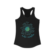 Urban SoulShine & co Women's Racerback Tank Top XS / Solid Black 8 Feelers To Be Octo-Mistic Mantra Tank