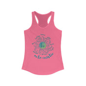 Urban SoulShine & co Women's Racerback Tank Top XS / Solid Hot Pink 8 Feelers To Be Octo-Mistic Mantra Tank