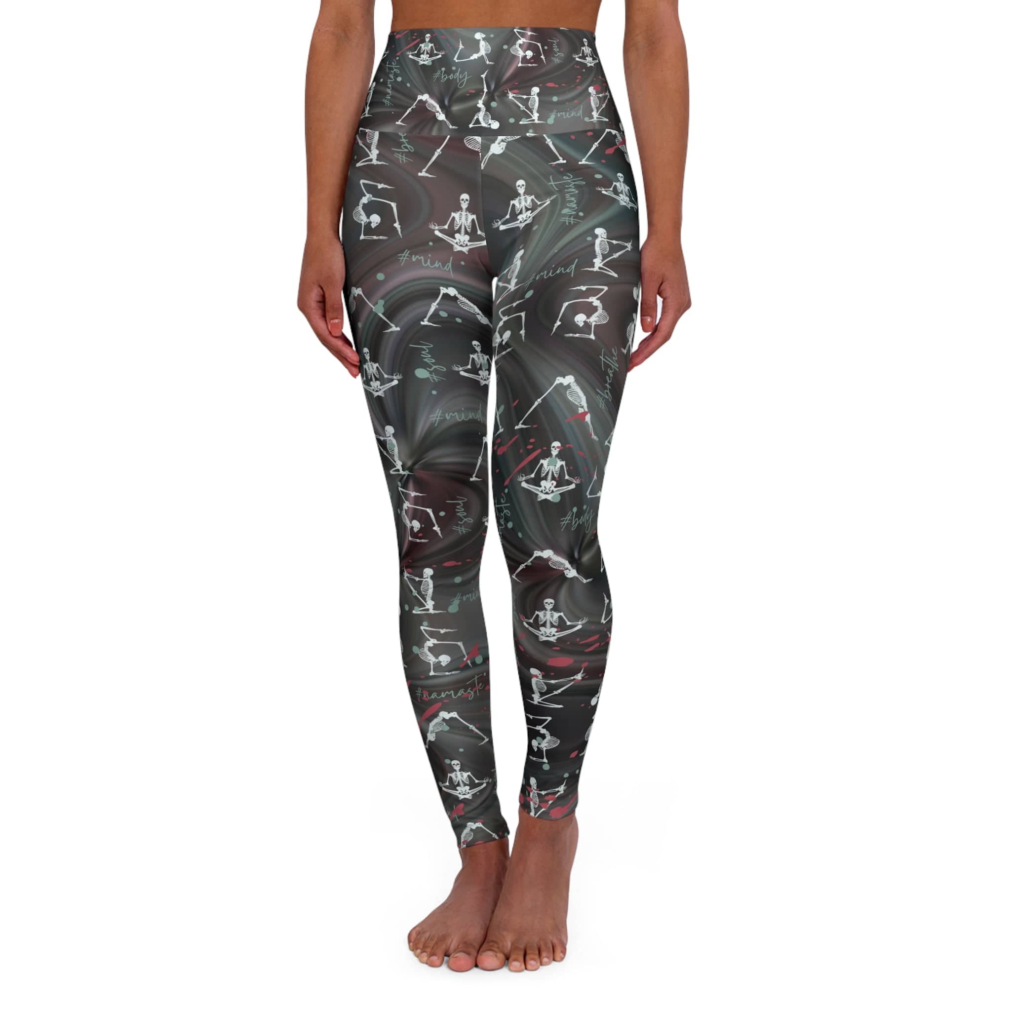 Urban SoulShine & co Yoga Leggings XS Zen To The Bone High Waisted Yoga Leggings